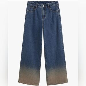 NWT Cider 2-tone Gradient Jeans Size M, 30" Size 6. Ombre